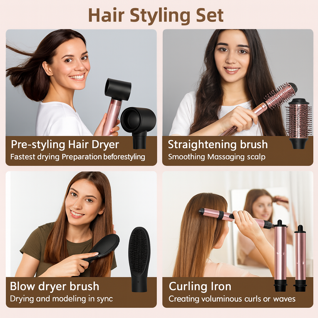 LuxeCare's 5 in 1 Hair styler