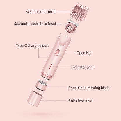 PetalTrim™ – Facial & Body Hair Remover