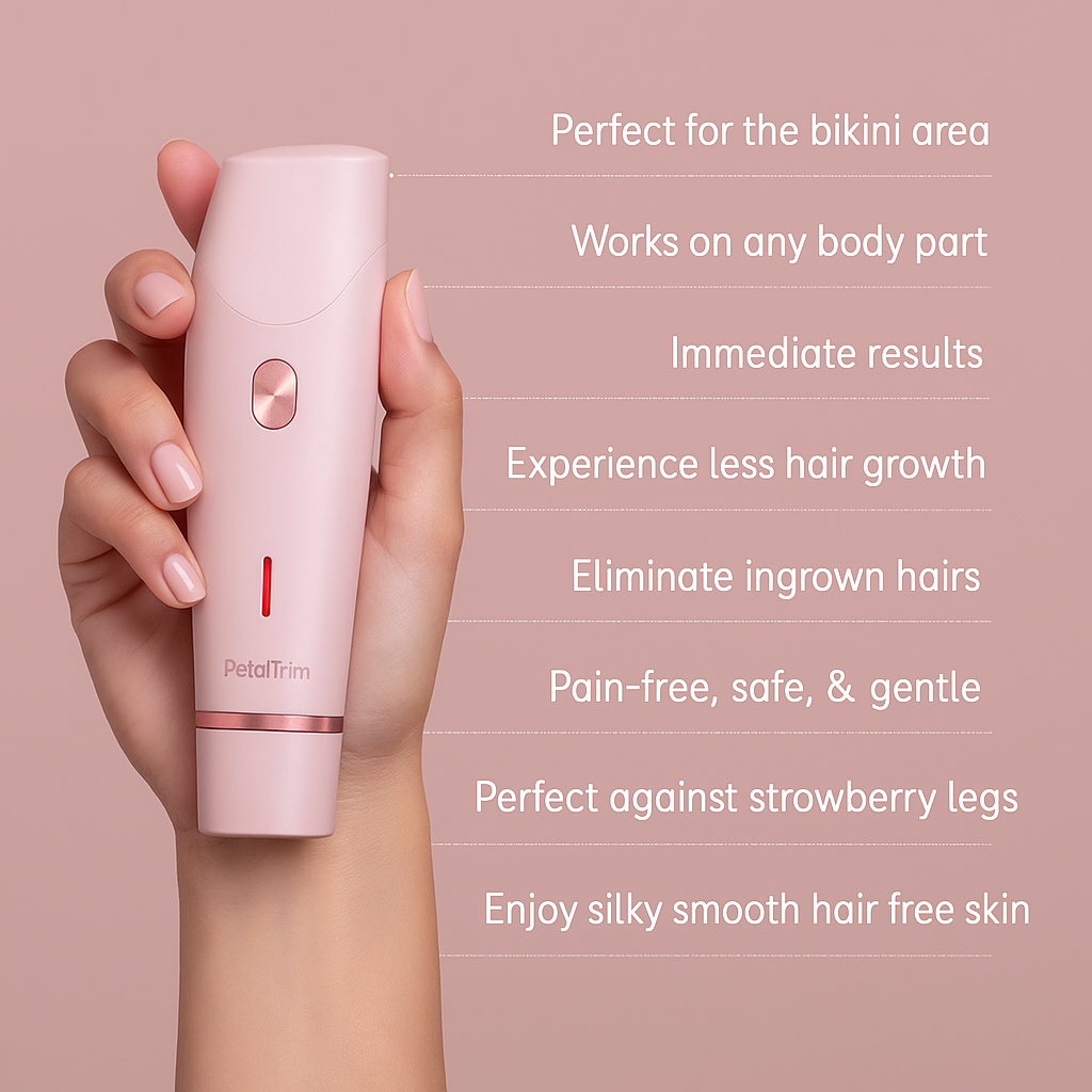 PetalTrim™ – Facial & Body Hair Remover